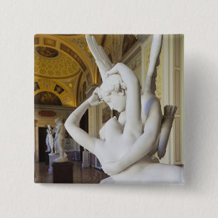 Macaron Carré 5 Cm Baiser de Cupidon et Psyché, par Antonio Canova