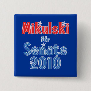 Macaron Carré 5 Cm Barbara Mikulski pour la conception d'étoile du