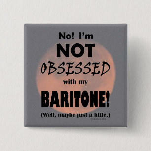 Macaron Carré 5 Cm Baritone obsédée