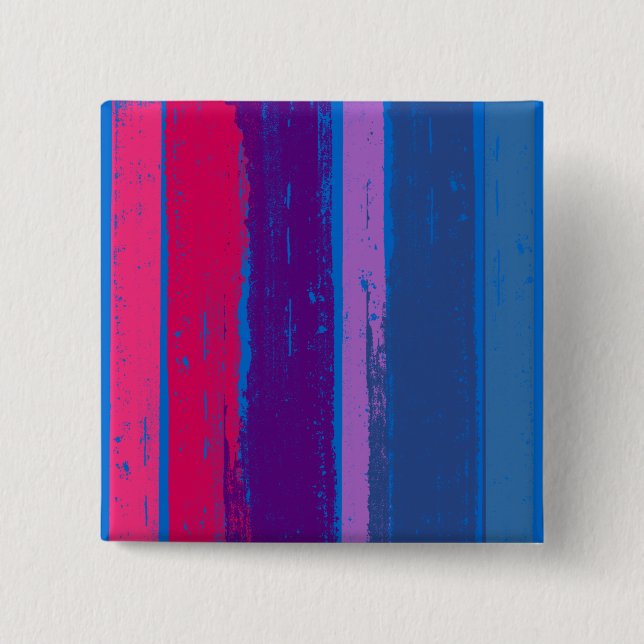 MACARON CARRÉ 5 CM BARRE BISEXUELLE D'ENCRE DE FIERTÉ - .PNG (Devant)