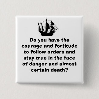 Macaron Carré 5 Cm Bateau de pirate