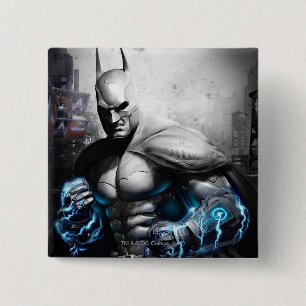 Macaron Carré 5 Cm Batman - Lightning