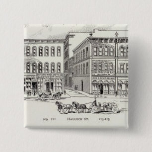 Macaron Carré 5 Cm Battery West side California et Sacramento