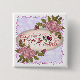 Macaron Carré 5 Cm Beauté et cerveaux