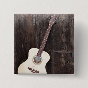 Macaron Carré 5 Cm Belle Basse Guitare