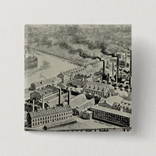 Macaron Carré 5 Cm Benedict et Burnham Mfg Co.