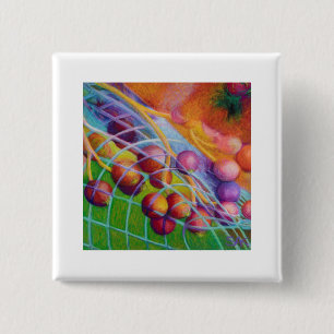 Macaron Carré 5 Cm Berries-in-a-Net