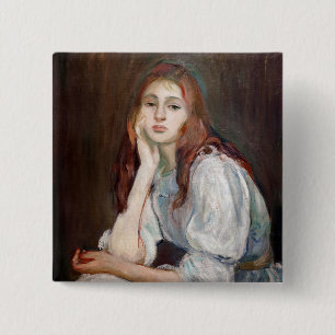 Macaron Carré 5 Cm Berthe Morisot - Julie rêvant