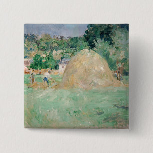 Macaron Carré 5 Cm Berthe Morisot - Meules de foin à Bougival