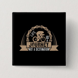 Macaron Carré 5 Cm Bicycle - Life is a journey