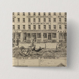 Macaron Carré 5 Cm Bloc de Peck