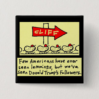 Macaron Carré 5 Cm Bombastus Lemmings Bouton