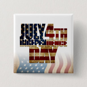 Macaron Carré 5 Cm Bouton