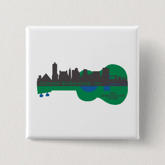 Macaron Carré 5 Cm Bouton