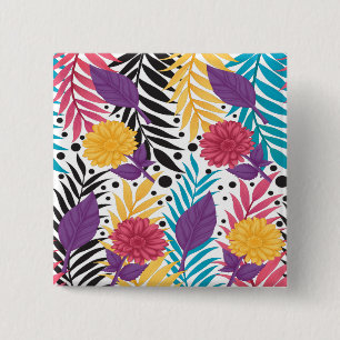 Macaron Carré 5 Cm Bouton