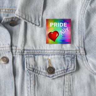 Macaron Carré 5 Cm Bouton