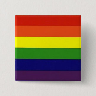 MACARON CARRÉ 5 CM BOUTON 9 DE GAY PRIDE