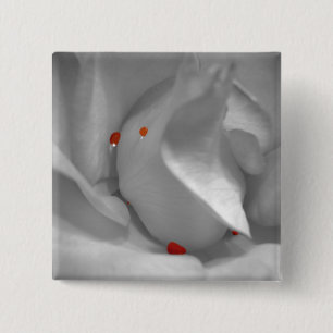 Macaron Carré 5 Cm Bouton Aquarelle Éolienne