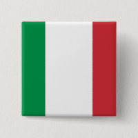Bouton avec drapeau d'Italie