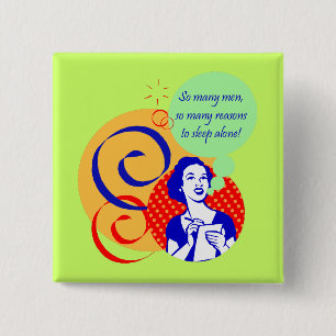 Macaron Carré 5 Cm Bouton Beaucoup d'hommes