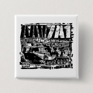 Macaron Carré 5 Cm Bouton Bouton AAV-7A1