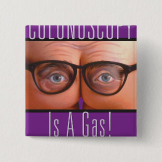 Macaron Carré 5 Cm Bouton carré