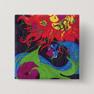 Macaron Carré 5 Cm Bouton carré