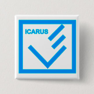 Macaron Carré 5 Cm bouton carré