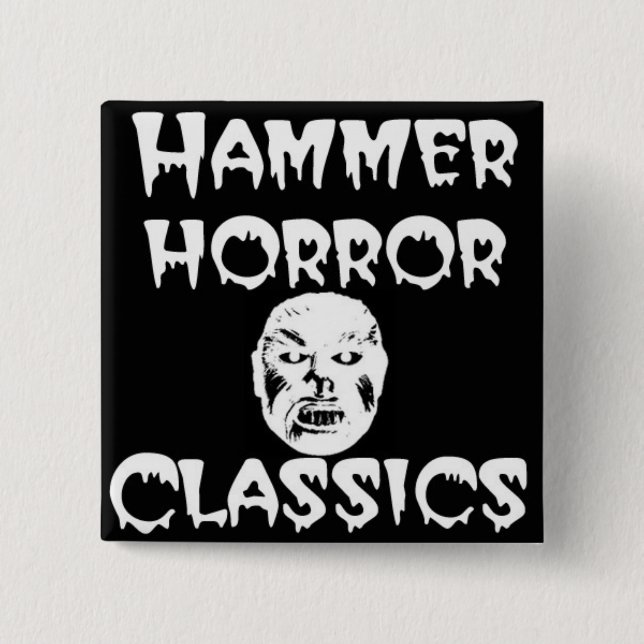 Macaron Carré 5 Cm Bouton carré (Devant)