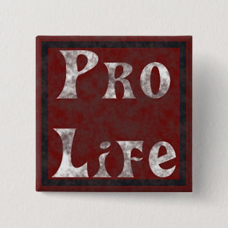 Macaron Carré 5 Cm Bouton carré