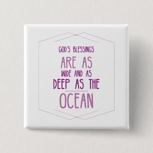 Macaron Carré 5 Cm Bouton Carré Bénédictions