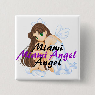 Macaron Carré 5 Cm Bouton carré - customisé