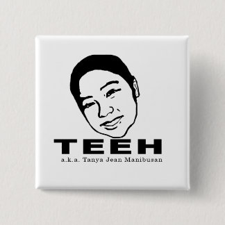 Macaron Carré 5 Cm Bouton carré - customisé