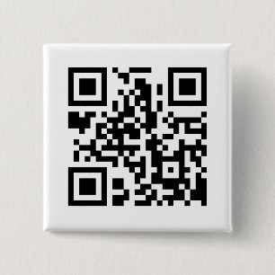 Macaron Carré 5 Cm Bouton carré de code de QR