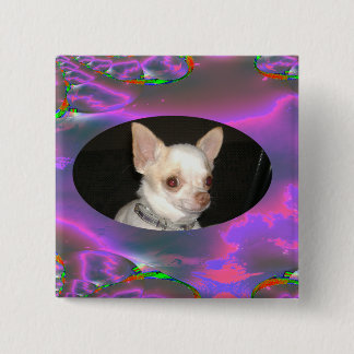 Macaron Carré 5 Cm Bouton carré de rad Roddo