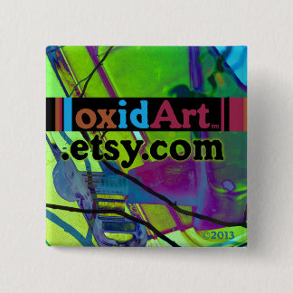 Macaron Carré 5 Cm bouton carré d'oxidArt