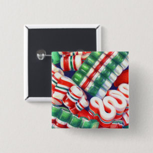 Macaron Carré 5 Cm Bouton Carré RIBBON CANDY