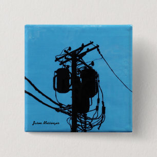 Macaron Carré 5 Cm Bouton Carré Sentinel urbain