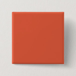 Macaron Carré 5 Cm Bouton carré Shocking Orange