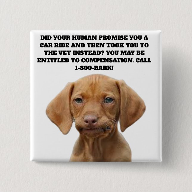 MACARON CARRÉ 5 CM BOUTON COMPENSATION (Devant)