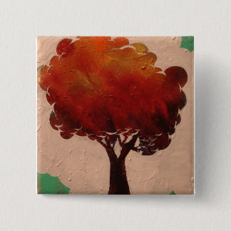 Macaron Carré 5 Cm bouton d'arbre