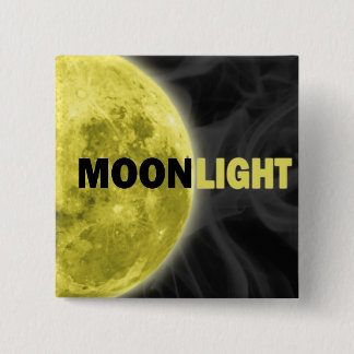 Macaron Carré 5 Cm Bouton de clair de lune