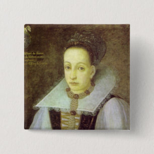 Macaron Carré 5 Cm Bouton de comtesse de sang