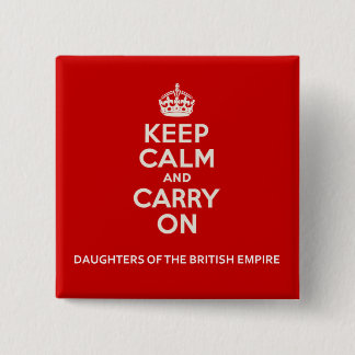 Macaron Carré 5 Cm Bouton de conférence de DBE