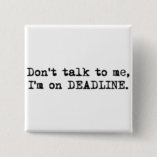 Macaron Carré 5 Cm Bouton de date-butoir