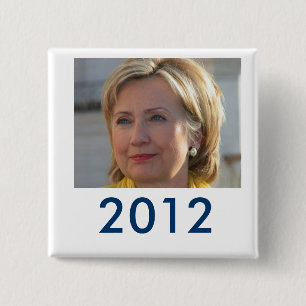 Macaron Carré 5 Cm Bouton de Hillary 2012