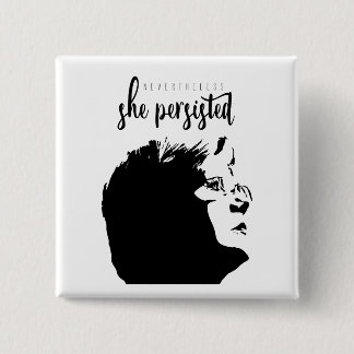 Macaron Carré 5 Cm Bouton de #LetLizSpeak