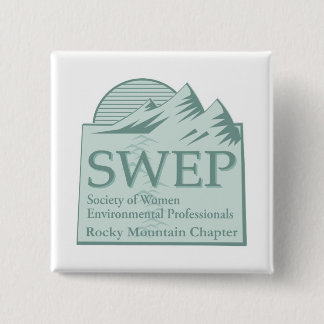 Macaron Carré 5 Cm Bouton de logo