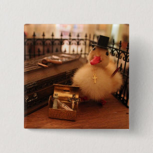 Macaron Carré 5 Cm Bouton de Martin Van Buren