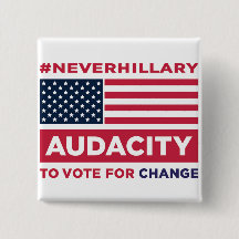 Bouton de #NEVERHILLARY